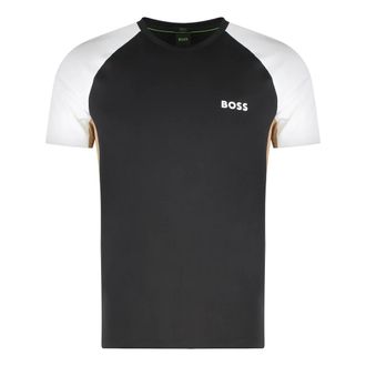 HUGO BOSS Hombre, Camisetas, Negro, Talla: XL