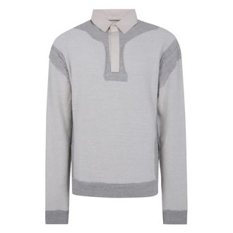 Maison Margiela D&eacute;cortiqu&eacute; Sweatshirt - Heren - Sweatshirts & Hoodies - Grijs - Maat: L Katoen
