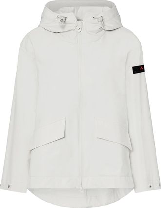 Peuterey Technical Nylon Jacket with Adjustable Hood and Fluid Fit