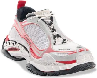 Balenciaga Triple S 2 Sneaker in Anthracite/grey/red/white at Nordstrom, Size 41