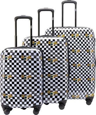 Von Dutch Vision Board 3Pc Expandable Hardside Spinner Luggage Set