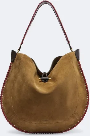 Isabel Marant Bolso al hombro Oskan Large de ante