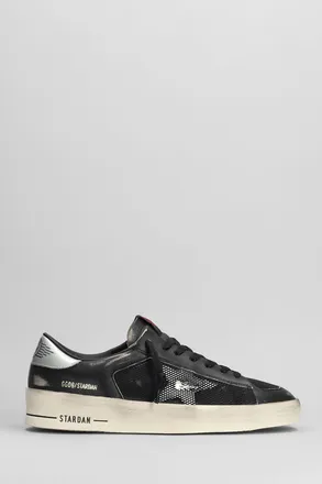 Golden Goose Sneakers Stardan in pelle nera