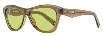 Jacquemus Womens Palmier Sunglasses JAC59S 002 Crystal Brown 55mm