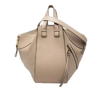 Loewe Pre-owned Hammock - Dames - Pre-owned - Beige - Maat: ONE Size Leer