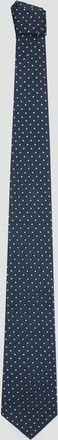 Mango Cravatta seta pois navy - Uomo - Taglia unica - MANGO MAN