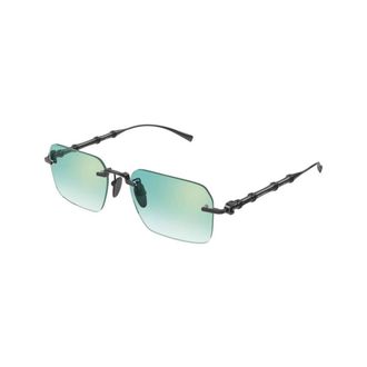 Gucci Gg 2154S 004 Zonnebril - Heren - Zonnebrillen - Grijs - 56 MM - Accessoires