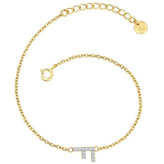 Glanzst&uuml;cke M&uuml;nchen Womens Female Sterling Silver Bracelet - Gold - One Size