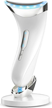 OEM Masajeador Facial Antiarrugas: Masajeador Facial El&eacute;ctrico Para La Papada Con Masaje T&eacute;rmico Lifting Ems A 45 &deg; - 3 Modos Led - Reafirmante Para Rostr