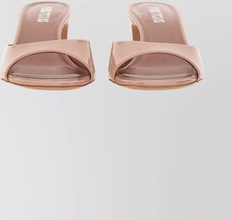 PARIS TEXAS block heel open toe sandals lara