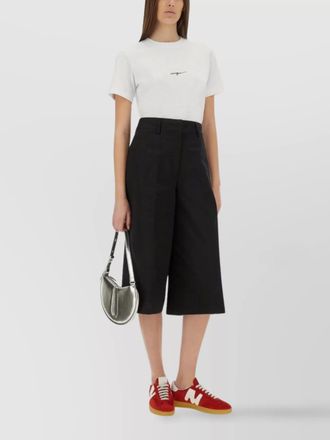 Msgm logo crew neck t-shirt regular fit