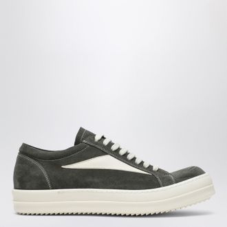 Rick Owens Sneaker Vintage euca/bianco latte in suede