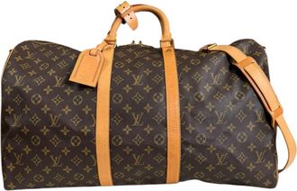 Louis Vuitton Brown Monogram Monogram Boston Bag (Pre-Owned)