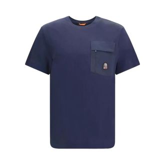 Parajumpers Tops, Heren, Blauw, L, Katoen, Mojave 2.0 T-Shirt