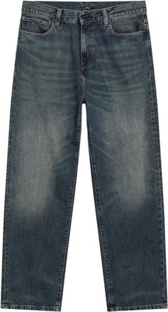 Carhartt Work in Progress Aaron Pant - Heren - Regular Fit Jeans - Blauw - W31 - Katoen - Jeans