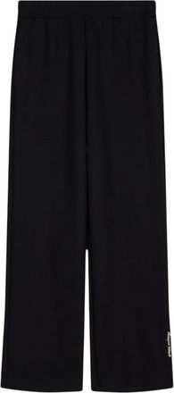A|X Armani Exchange Wijde Trainingsbroeken - Dames - Sweatpants - Zwart - L - Broeken