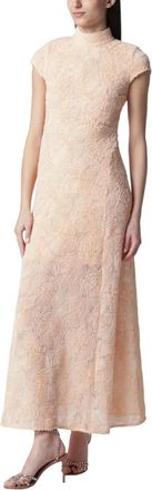 Rotate ROTATE Birger Christensen, Maxi Dresses, female, Beige, Size: XS Dress