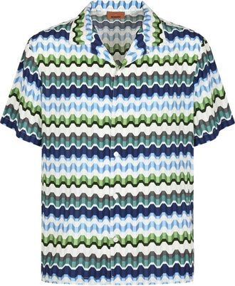 Missoni Heren, Overhemden, Veelkleurig, Maat: M Viscose