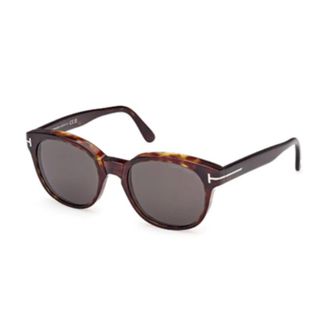 Tom Ford Sunglasses, unisex, Brown, Size: 53 MM Mert Sunglasses