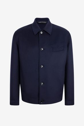 Brioni Hemdjacke aus Wolle