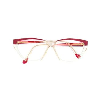 Saint Laurent Pre-owned Accessories, female, Red, Size: ONE SIZE Pre-owned Acetate sunglasses