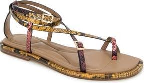 Kenneth Cole Paros Ankle Strap Sandal in Multi Post Snake at Nordstrom Rack, Size 6.5