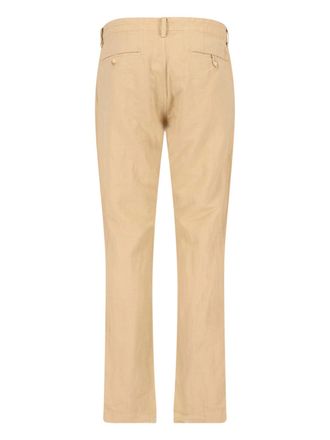Polo Ralph Lauren Mens Trousers Beige Linen
