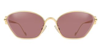 Loewe LW40115U 30Y Womens Sunglasses Gold Size 57