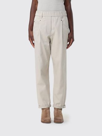 Brunello Cucinelli Pantaloni cropped Brunello Cucinelli in cotone stretch