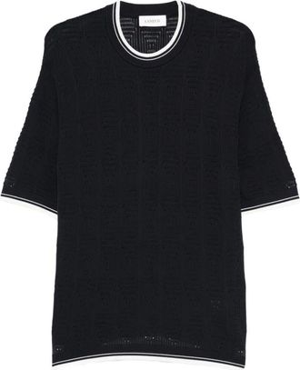 Laneus Knitted T-Shirt Man