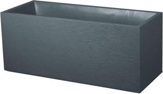 Eda Eda - Jarr&oacute;n De Flores Graphit - 99,5 X 39 X 43 Cm - 97,6 L - Gris Antracita