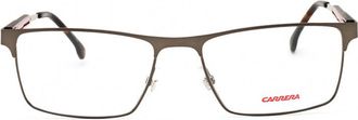Carrera Rectangle Metal Frame Eyeglasses - Gray