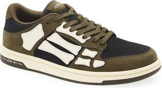 Amiri Skel Low Top Sneaker in Black at Nordstrom, Size 45