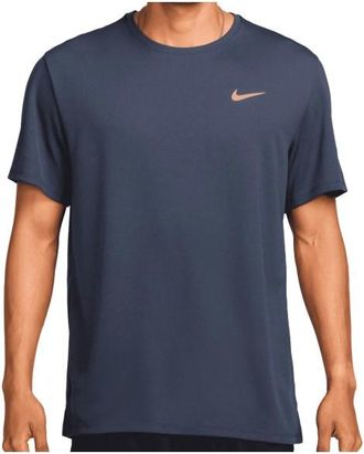 Nike Miler Dri-FIT UV Run Division S/S Funktionsshirt für Herren | blau