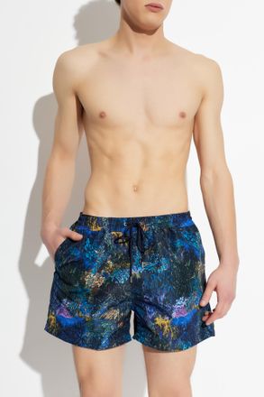 Paul Smith Swim Shorts, Mens, Navy Blue