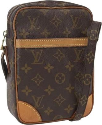 Louis Vuitton Pre-owned Cross Body Bags, female, Brown, Size: ONE SIZE Pre-owned Canvas Cross Body Bag