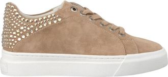 Alma En Pena Sneaker glitter schoenen - Dames - Sneakers - Beige - 39 EU - Schoenen
