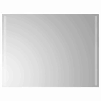 vidaXL Espejo De Ba&ntilde;o Led Transparente 80 X 60 Cm Vidrio Templado Vidaxl