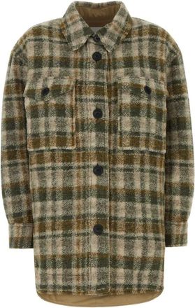 Isabel Marant MultiColor Embroidered Polyester Coat