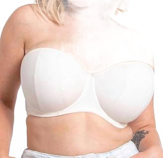 Curvy Kate Luxe Strapless Multiway Underwire Bra In Pearl Ivory
