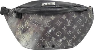 Louis Vuitton Black Coated Canvas Shoulder Bag (Pre-Owned)