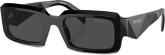 Prada Zonnebril - Heren - Zonnebrillen - Zwart - 54 MM - Accessoires