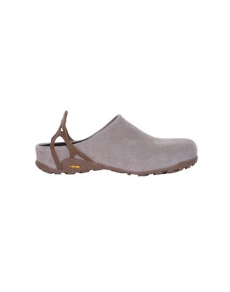 Roa Rugged Grey Suede Mules