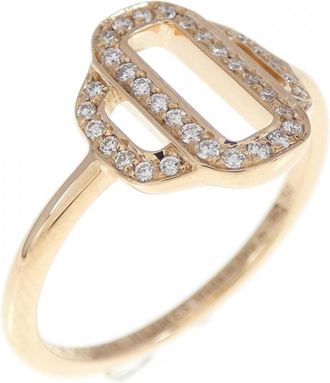 Herm&egrave;s Pink Gold (18K) Band Ring (Pre-Owned)