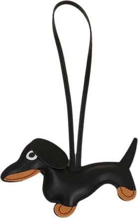 Generic Car Dachshund Dog Chain Fashion Pu Leather Dog Chains For Women Bag X9c0 Trinket Pendant Gift Jewelry