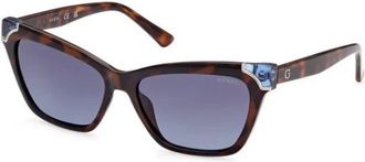 Guess Havana Zonnebril - unisex - Zonnebrillen - Bruin - 57 MM - Accessoires