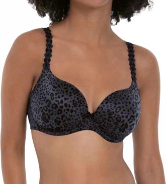 Rosa Faia Joy Underwire Bra With Moulded Cups In Anthracite