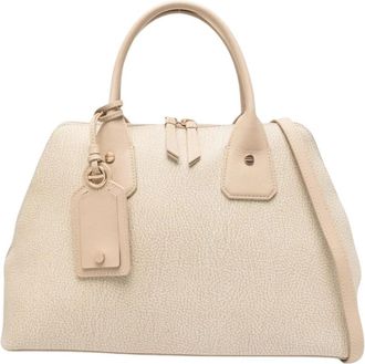Borbonese Handbags - Dames - Handtassen - Beige - ONE Size - Tassen