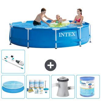 Intex Piscina Con Estructura Redonda - 305x76 Cm - 7-piezas S31486