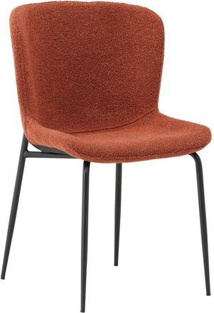 VE DESIGN Design Esszimmerstuhl Modesto - Bouclé Terrakotta